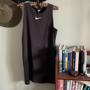 Nike Black Tank Dress with White Swoosh